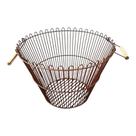Cesto em Metal Cobre Vintage G 45cm