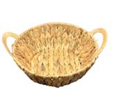 Cesto em palha decorativo para mesa origin 30 cm