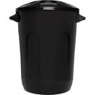Cesto Fechado C/Tpa Preta 30Lt-3078