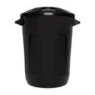 Cesto Fechado C/Tpa Preta 30Lt-3078