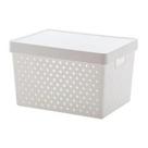 Cesto Gaveta Organizador Com Tampa 39x29x24 Quadratta