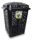 Cesto Grande Roupa Suja Banheiro Lavanderia 80 Lts Preto Max Cesto Grande Roupa Suja Banheiro Lavanderia 80 Lts Preto Max