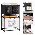 Cesto Lavanderia Triplo Estante Metal Roupa Suja 2 Andares Roupeiro 3 Divisorias Organizador Banheiro Multiuso Armario D Cesto Lavanderia Triplo Estante Metal Roupa Suja 2 Andares Roupeiro 3 Divisorias Organizador Banheiro Multiuso Armario D