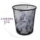 Cesto lixeira preto 10l, cesta de lixo