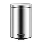 Cesto Lixo 3l Inox Lixeira Cozinha E Banheiro Com Pedal