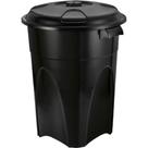 Cesto Lixo Injepl.Rd.Black 60L-242