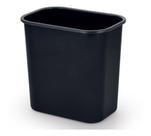 Cesto Maxcril Retangular Preto Escritório 12,5Lts - 10150009