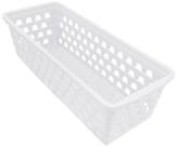 Cesto Multiuso Comprido Retangular Branco 0694 Uninjet