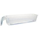 Cesto Multiuso Comprido Retangular Organizador Plástico Transparente Com Alça 33x8x6,5cm Útil Bazar