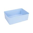 Cesto Multiuso Decorativo Azul 19x13,5x6,5Cm 123Organizei Cesto Multiuso Decorativo Azul 19x13,5x6,5Cm 123Organizei