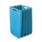 Cesto multiuso dobravel guzzini home 25l 30x45cm em plástico bright powder blue 196400212 Cesto multiuso dobravel guzzini home 25l 30x45cm em plástico bright powder blue 196400212