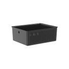 Cesto Organizador 12 Litros Flow com Tampa 34 X 27 X 13 Cesto Organizador 12 Litros Flow com Tampa 34 X 27 X 13