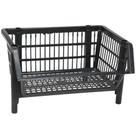 Cesto Organizador 44cm Preto - CPP10 - 3S SABONARO