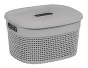 Cesto Organizador Astra Com Tampa 12L Cesto Organizador Astra Com Tampa 12L