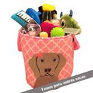 Cesto Organizador Brinquedos Pet Tam. M - Weimaraner Cesto Organizador Brinquedos Pet Tam. M - Weimaraner