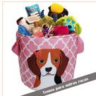 Cesto Organizador Brinquedos Pet Tam. P - Beagle Cesto Organizador Brinquedos Pet Tam. P - Beagle
