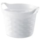 Cesto Organizador Circular Branco 3 Litros - SR1803/1 - SANREMO