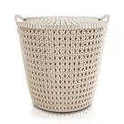Cesto Organizador com Tampa Rattan Jacki Design - M Bege Cesto Organizador com Tampa Rattan Jacki Design - M Bege