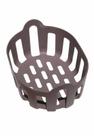 Cesto organizador de Armários Bannheiro Lavanderia 20x27cm Cor:Cinza Cesto organizador de Armários Bannheiro Lavanderia 20x27cm Cor:Cinza