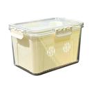 Cesto Organizador de Geladeira em Plástico PET 3,4L Transparente Cesto Organizador de Geladeira em Plástico PET 3,4L Transparente