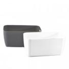 Cesto Organizador De Plastico Clink 20x10,5x9cm Cesto Organizador De Plastico Clink 20x10,5x9cm
