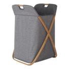 Cesto Organizador de Roupas para Lavanderia 70 x 40 x 40cm Versátil Firme com Alças