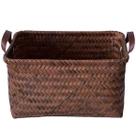 Cesto Organizador De Vime Com Alça 40cm Cesto Organizador De Vime Com Alça 40cm