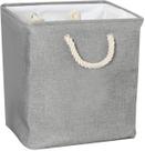 Cesto Organizador Easy Decor em Linho Dobrável 36L