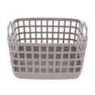 Cesto Organizador Grid Cinza 20cm - ACASA