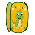 Cesto Organizador Infantil Dobrável 50x30cm Estampas Divertidas
