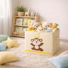 Cesto Organizador Infantil Grande Caixa Brinquedos Animais