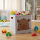 Cesto Organizador Infantil Quarto Caixa Brinquedo Roupa Alça Cesto Organizador Criança Brinquedos Roupas infantis Livros Pelúcias Acessórios
