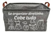 Cesto Organizador Multiuso Dobrável Roupa Suja Com Alça