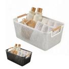 Cesto Organizador Multiuso Fruteira Alça Madeira 32 Cm Médio -