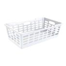 Cesto Organizador Multiuso Grande Atenas Branco 29x15x51Cm
