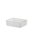 Cesto Organizador Retângular De Plástico Quadratta Colors 27x21x8cm Cesto Organizador Retângular De Plástico Quadratta Colors 27x21x8cm