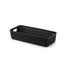 Cesto Organizadore Multiuso Rattan Home 1.7 L preto
