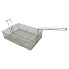 CESTO PARA FRITADEIRA RETANGULAR 26x9,3x37CM ARAMADO CESTO PARA FRITURA PORÇOES 638/37x26CM