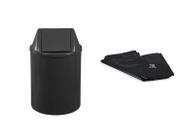 Cesto Para Lixeira com Tampa Vai e Vem (Basculante) + Saco de Lixo 20L