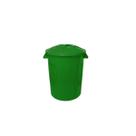 Cesto para lixo 60 litros com tampa Verde
