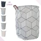 Cesto para Roupa Suja Bebe Infantil Brinquedos Banheiro ou Lavanderia Dobrável (Estampa S)