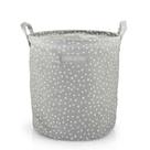 Cesto Para Roupa Suja- Brinquedos Tecido (m) - Linha Loft Cinza