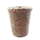 Cesto Para Roupas Redondo 35x35x45 Taboa Natural