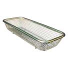 Cesto Para Servir De Metal Retangular 31x12,5x6cm Multiuso