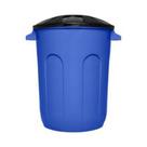 Cesto redondo fechado com tampa 30L cores diversas- jaguar