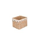 Cesto Retangular Fibras Folk 14x12x13cm - Yoi