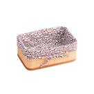 Cesto Retangular Natural Caracol Marrom
