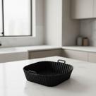 Cesto Silicone Air Fryer Lavável Proteção BPA Free Lovely Vibe