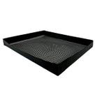 Cesto Teflon Antiaderente Perfurado 31 x 24 Cm Preto B106 Fortmaq