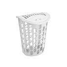 Cesto telado/ roupa - branco injeplastec